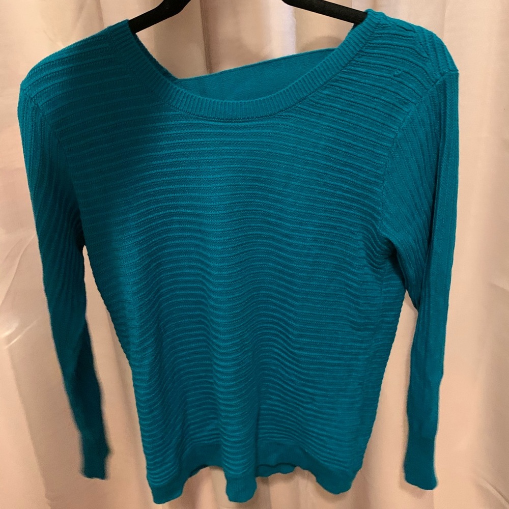 NY&Co Soho Teal Sweater size XS